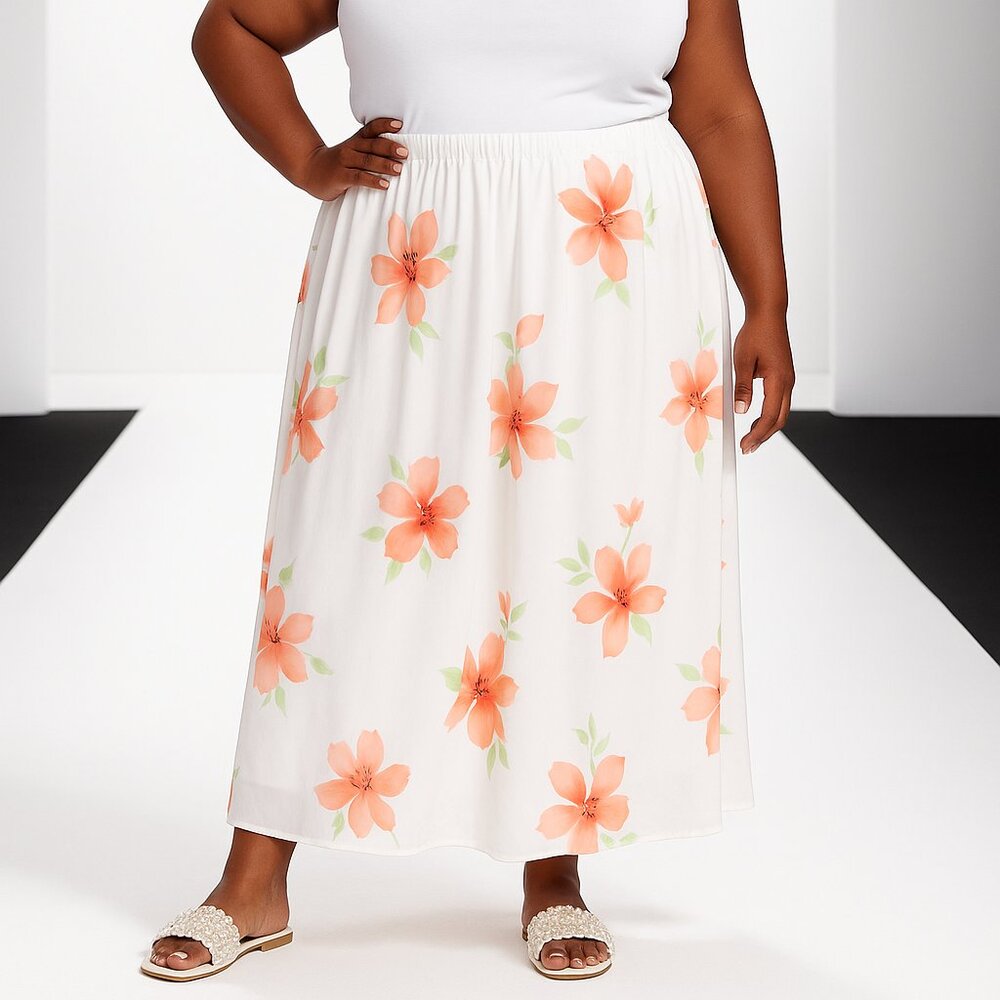 Floral print Maxi Skirt